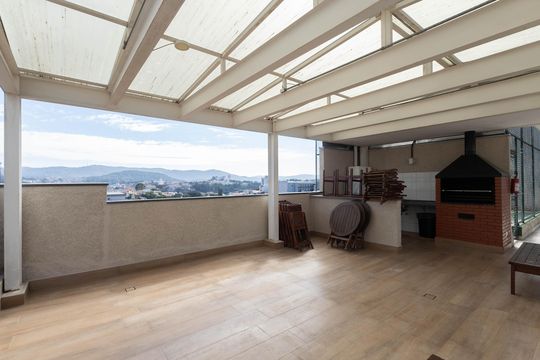 Área comum - Churrasqueira de apartamento para alugar com 2 quartos, 47m² em Parque Vitoria, São Paulo