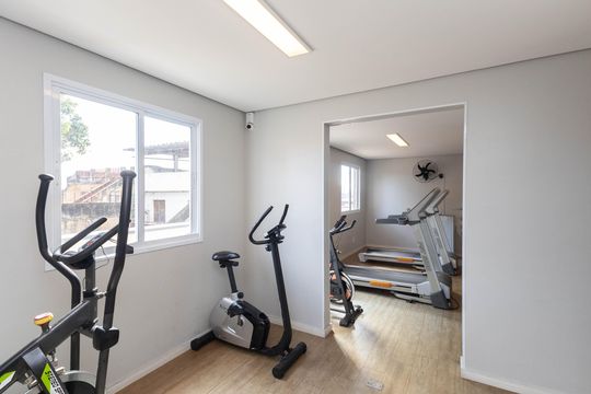 Área comum - Academia de apartamento para alugar com 2 quartos, 47m² em Parque Vitoria, São Paulo