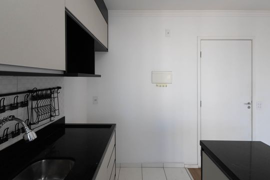 Cozinha - Armários de apartamento para alugar com 2 quartos, 47m² em Parque Vitoria, São Paulo