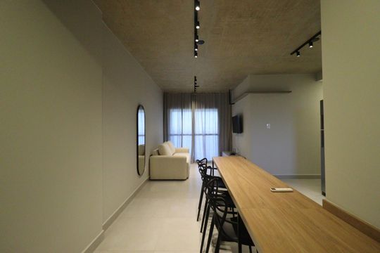 Sala de apartamento para alugar com 2 quartos, 71m² em Santa Luzia, Ribeirão Preto