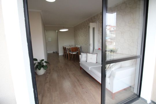 Sala de apartamento para alugar com 2 quartos, 58m² em Cidade São Francisco, São Paulo