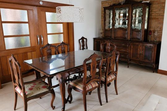 Sala de Jantar de casa de condomínio à venda com 5 quartos, 332m² em Parque Imperador, Campinas