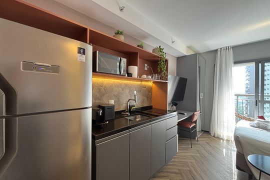 Kitnet/Studio para alugar com 1 quarto, 20m² em Indianópolis, São Paulo