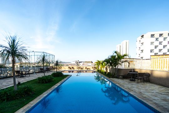 Piscina adulto de apartamento à venda com 2 quartos, 60m² em Vila Carrão, São Paulo
