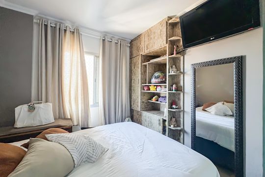Quarto 1 de apartamento à venda com 2 quartos, 69m² em Vila Dom Pedro I, São Paulo