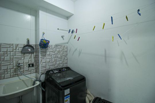 Área de Serviço de kitnet/studio à venda com 1 quarto, 34m² em Jaguará, São Paulo