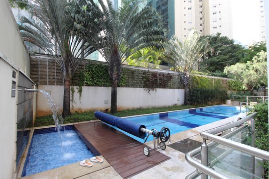 Área Comum - Piscina de apartamento à venda com 1 quarto, 40m² em Vila Olímpia, São Paulo