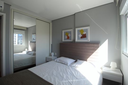 Quarto de apartamento à venda com 1 quarto, 40m² em Vila Olímpia, São Paulo