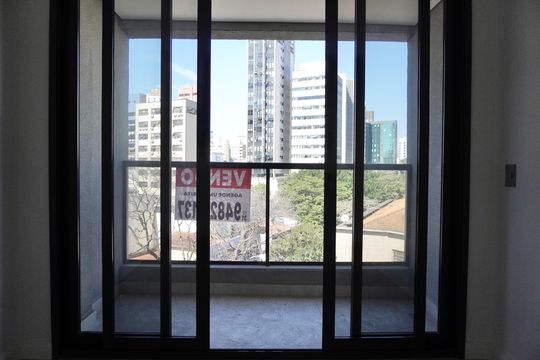 Quarto 2 (semi suíte) - Varanda de apartamento à venda com 3 quartos, 93m² em Lourdes, Belo Horizonte