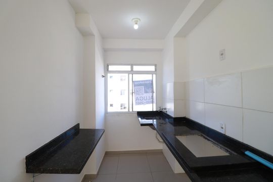 Cozinha  de apartamento para alugar com 2 quartos, 50m² em Jardim Florestan Fernandes, Ribeirão Preto