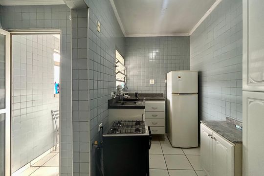 Cozinha de apartamento à venda com 3 quartos, 76m² em Vila Claudia, São Paulo