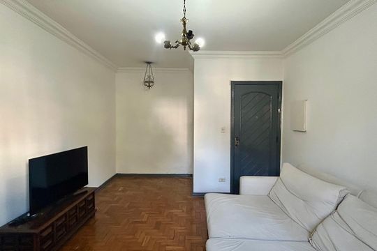 Sala de apartamento à venda com 3 quartos, 76m² em Vila Claudia, São Paulo