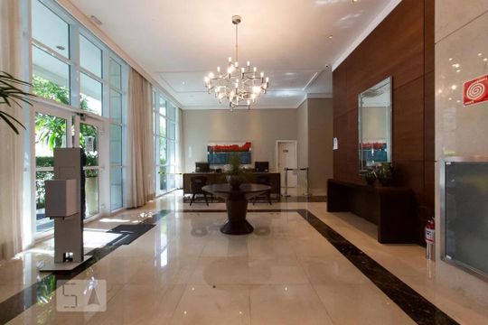 Área comum de apartamento à venda com 1 quarto, 40m² em Vila Olímpia, São Paulo