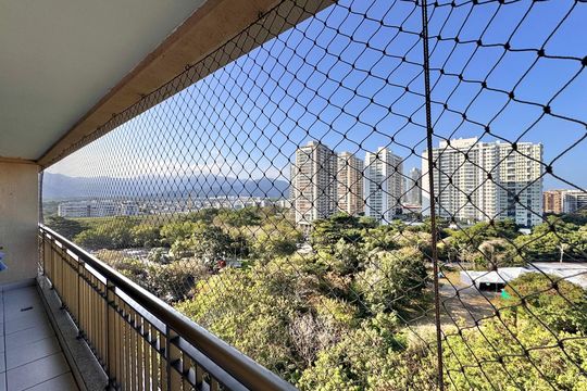 Varanda de apartamento para alugar com 2 quartos, 75m² em Recreio dos Bandeirantes, Rio de Janeiro