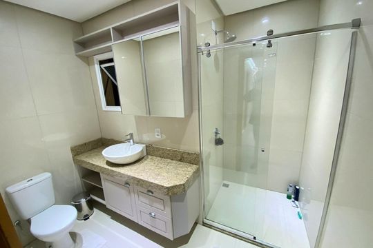 Banheiro 1 de casa de condomínio para alugar com 3 quartos, 168m² em Hípica, Porto Alegre