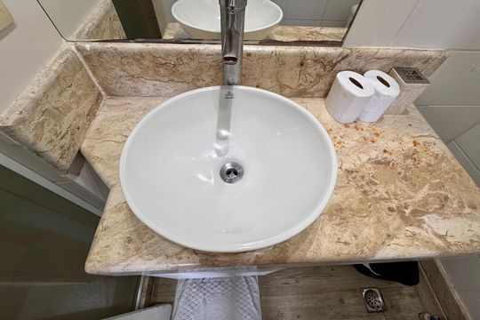 Suíte - Banheiro de apartamento para alugar com 2 quartos, 75m² em Recreio dos Bandeirantes, Rio de Janeiro