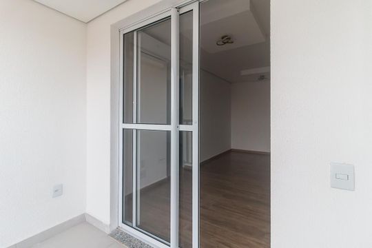 Varanda da Sala de apartamento para alugar com 2 quartos, 57m² em Vila Oliveira, Mogi das Cruzes