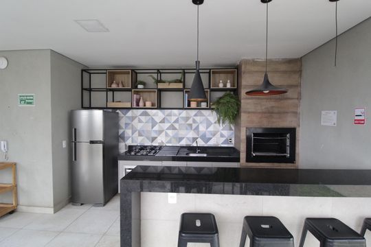Área comum - Churrasqueira de apartamento para alugar com 2 quartos, 50m² em Grand Ville, Uberlândia
