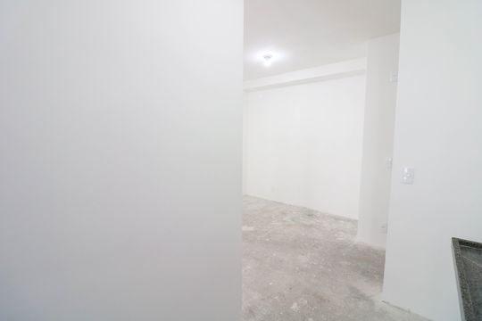 Cozinha de apartamento para alugar com 2 quartos, 54m² em Santo Amaro, São Paulo