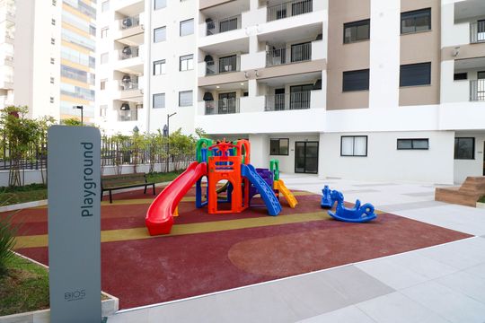 Área comum - Playground de apartamento para alugar com 1 quarto, 54m² em Santo Amaro, São Paulo