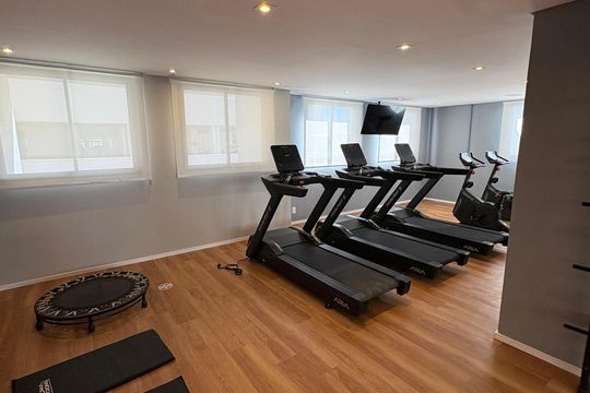 Área comum - Academia de apartamento para alugar com 2 quartos, 54m² em Santo Amaro, São Paulo