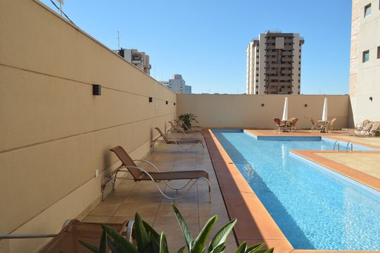 Área comum - Piscina de apartamento para alugar com 4 quartos, 103m² em Santa Cruz do Jose Jacques, Ribeirão Preto