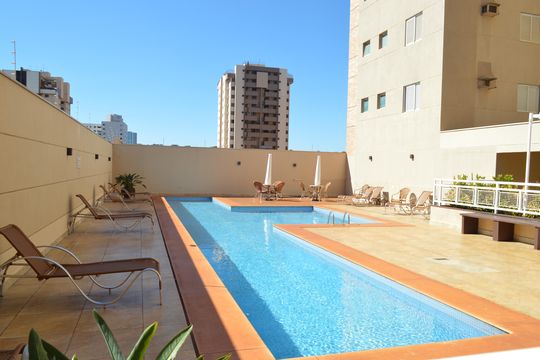 Área comum - Piscina de apartamento para alugar com 4 quartos, 103m² em Santa Cruz do Jose Jacques, Ribeirão Preto