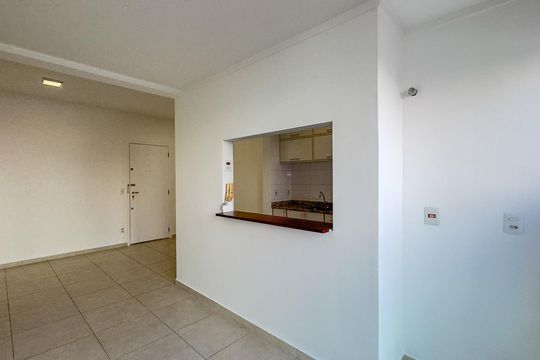 Sala de apartamento para alugar com 1 quarto, 45m² em Santo Amaro, São Paulo