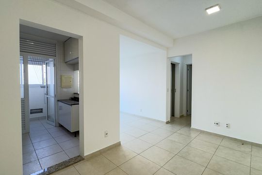 Sala de apartamento para alugar com 1 quarto, 45m² em Santo Amaro, São Paulo