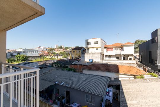 Vista da Suíte de apartamento à venda com 1 quarto, 29m² em Jardim Itacolomi, São Paulo