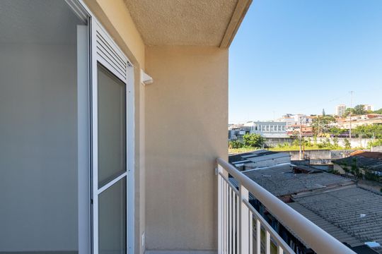 Sacada de apartamento à venda com 1 quarto, 29m² em Jardim Itacolomi, São Paulo