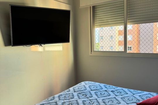 Quarto de apartamento à venda com 3 quartos, 140m² em Centro Empresarial Tamboré, Santana de Parnaíba