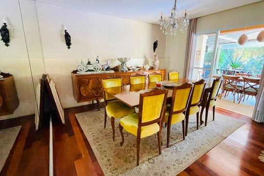 Sala de Jantar de casa de condomínio para alugar com 4 quartos, 214m² em Jardim Barbacena, Cotia