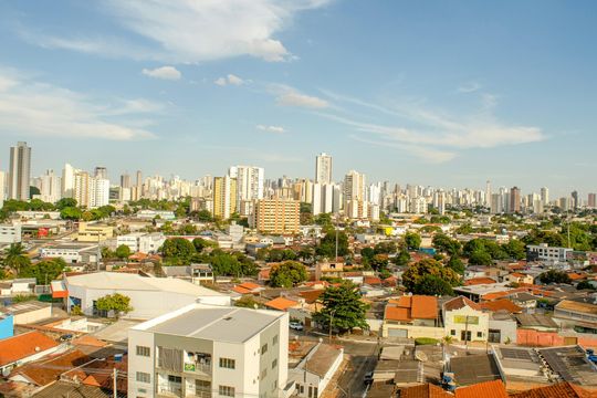 Vista da Sacada de apartamento para alugar com 2 quartos, 60m² em Setor Marechal Rondon, Goiânia
