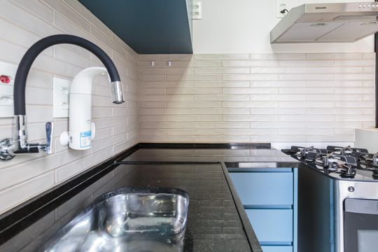 Cozinha de apartamento para alugar com 1 quarto, 35m² em Planalto Paulista, São Paulo