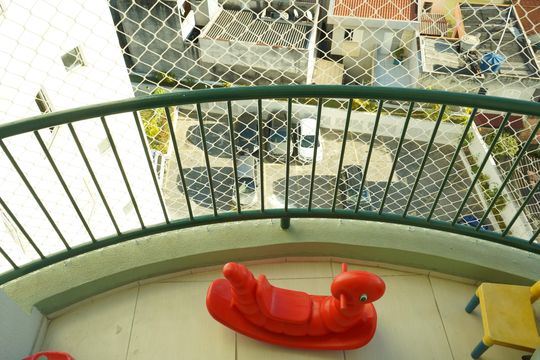 Sacada de apartamento à venda com 2 quartos, 50m² em Chácara Califórnia, São Paulo