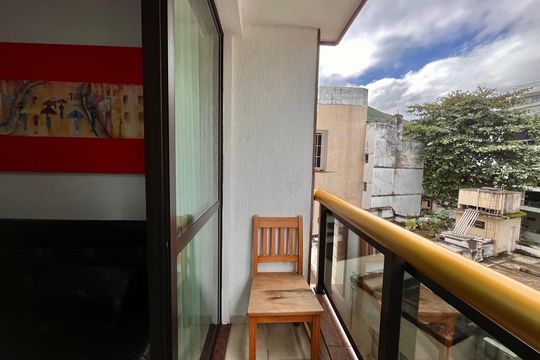 Varanda de apartamento à venda com 1 quarto, 40m² em Ipanema, Rio de Janeiro
