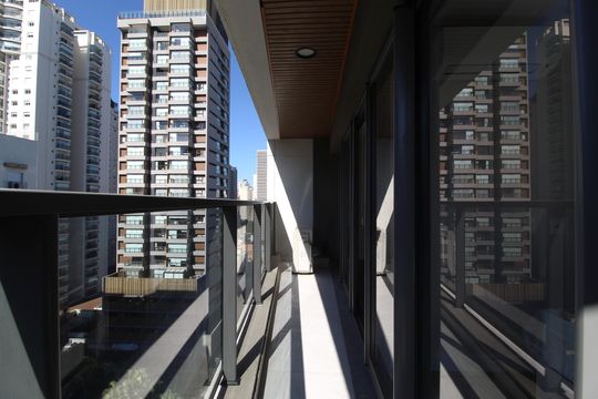 Varanda de apartamento para alugar com 2 quartos, 60m² em Vila Nova Conceição, São Paulo