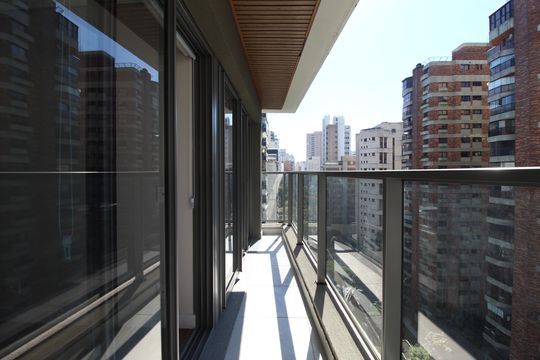 Varanda de apartamento para alugar com 2 quartos, 60m² em Vila Nova Conceição, São Paulo