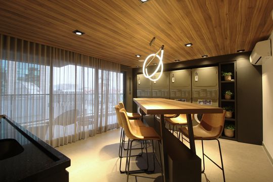 Área Comum - Lavanderia de apartamento para alugar com 2 quartos, 60m² em Vila Nova Conceição, São Paulo