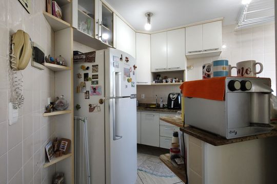 Cozinha - Armários de apartamento para alugar com 3 quartos, 58m² em Freguesia (jacarepaguá), Rio de Janeiro
