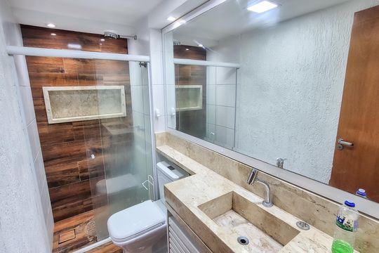 Banheiro Quarto 2 de apartamento à venda com 2 quartos, 60m² em Penha, Rio de Janeiro