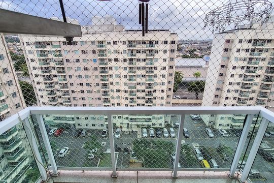 Varanda da Sala de apartamento à venda com 2 quartos, 60m² em Penha, Rio de Janeiro