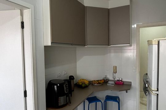Cozinha de apartamento à venda com 3 quartos, 91m² em Vila Santa Teresa, Santo André