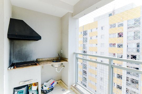 Varanda da Sala de apartamento para alugar com 2 quartos, 58m² em Picanço, Guarulhos