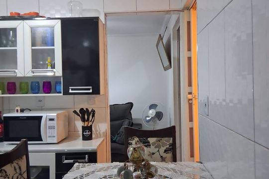 Cozinha de apartamento à venda com 2 quartos, 50m² em Jardim Raposo Tavares, São Paulo