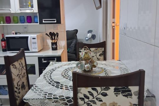 Cozinha de apartamento à venda com 2 quartos, 50m² em Jardim Raposo Tavares, São Paulo