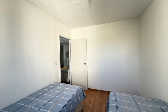 Quarto 2 de apartamento para alugar com 2 quartos, 45m² em Chácara Contagem, Contagem