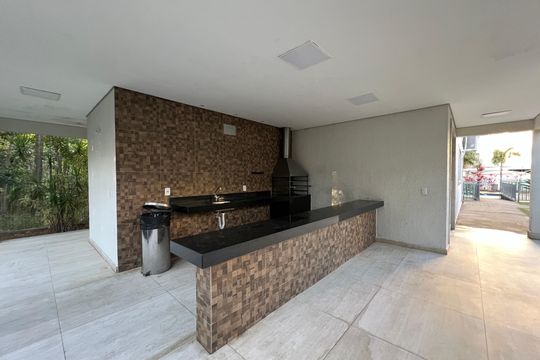 Área comum - Churrasqueira de apartamento para alugar com 2 quartos, 47m² em Cabral, Contagem