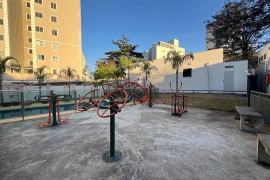 Área comum - Playground de apartamento para alugar com 2 quartos, 47m² em Cabral, Contagem